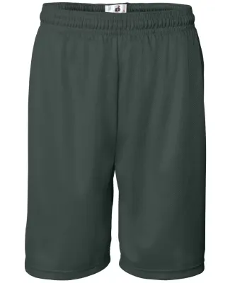 7239 Badger Adult Mini-Mesh 9-Inch Shorts Forest