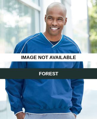 7601 Badger Piped Microfiber Windshirt Forest