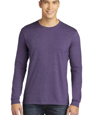 949 Anvil Adult Long-Sleeve Fashion-Fit Tee in Heather purple