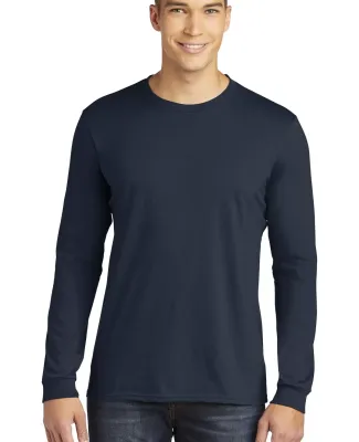 949 Anvil Adult Long-Sleeve Fashion-Fit Tee in Navy