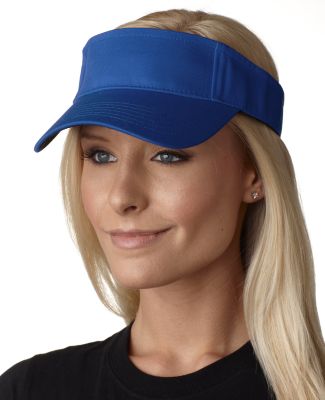 AC101 Adams Ace Vat-Dyed Twill Visor in Royal