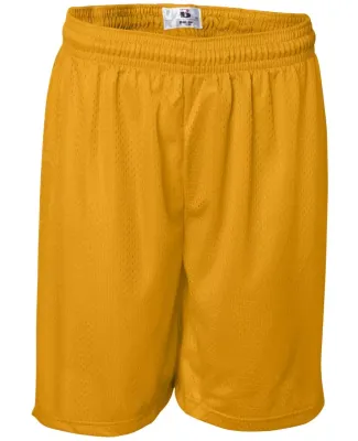 7207 Badger Adult Mesh/Tricot 7-Inch Shorts Gold