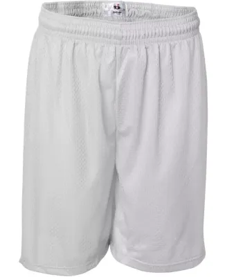 7207 Badger Adult Mesh/Tricot 7-Inch Shorts White