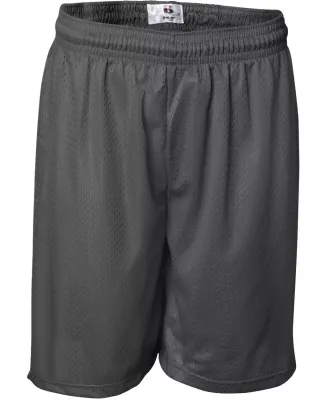 7207 Badger Adult Mesh/Tricot 7-Inch Shorts Graphite