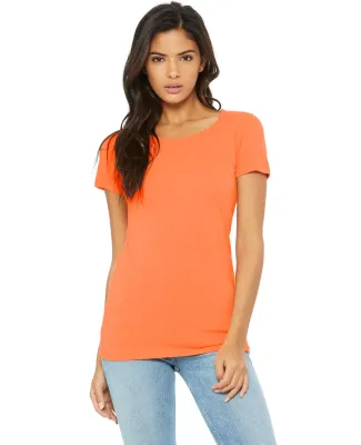 BELLA 8413 Womens Tri-blend T-shirt ORANGE TRIBLEND