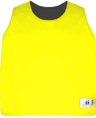 8960 Badger Ladies' Lacrosse Practice Jersey Safety Yellow/ Graphite