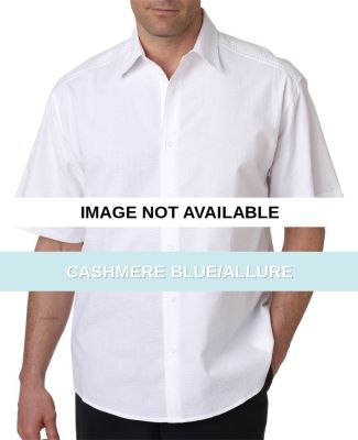 CM602 Cubavera Adult Sand Dune Textured Camp Shirt Cashmere Blue/Allure
