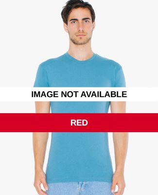 American Apparel 6401 Unisex Summer Tee Red