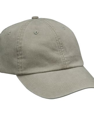 Adams EP101 Twill Pigment-dyed Dad Hat in Stone