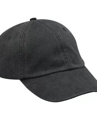 Adams EP101 Twill Pigment-dyed Dad Hat in Black