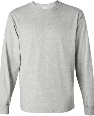5400 Gildan Adult Heavy Cotton Long-Sleeve T-Shirt ASH GREY