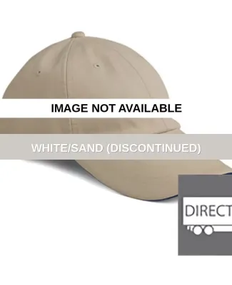 Adams GM102 Sandwich Bill Hat White/Sand (Discontinued)