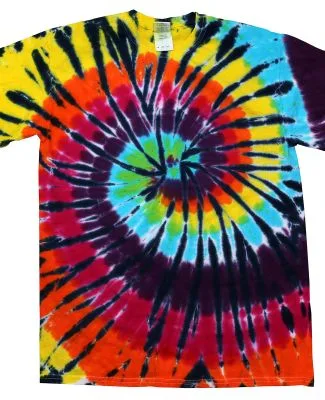 H1000b tie dye Youth Tie-Dyed Cotton Tee in Lava lamp