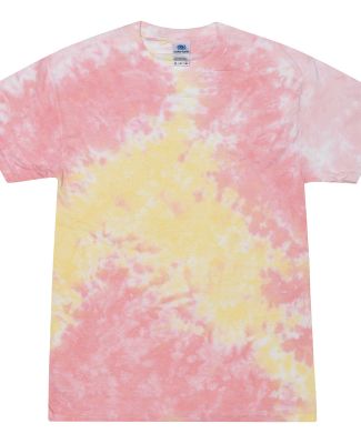 H1000b tie dye Youth Tie-Dyed Cotton Tee in Funnel cake