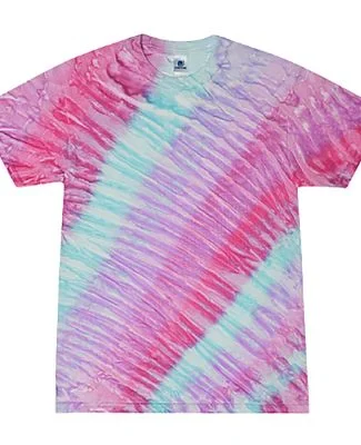 H1000b tie dye Youth Tie-Dyed Cotton Tee in Blossom