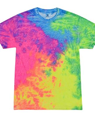 H1000b tie dye Youth Tie-Dyed Cotton Tee in Quest