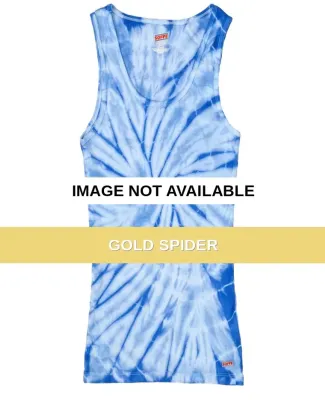 H3000b tie dye 100% Cotton Youth Soffe Tank Tops Gold Spider