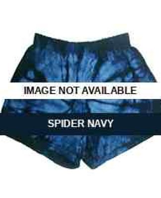 CD4000 tie dye 100% Cotton Adult Soffe Shorts SPIDER NAVY