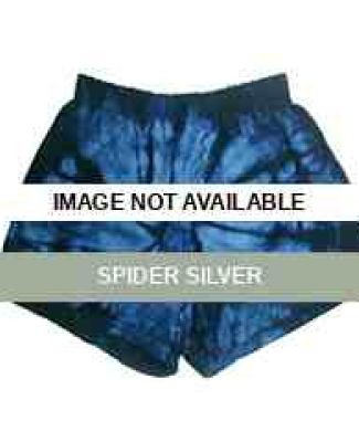 CD4000 tie dye 100% Cotton Adult Soffe Shorts SPIDER SILVER
