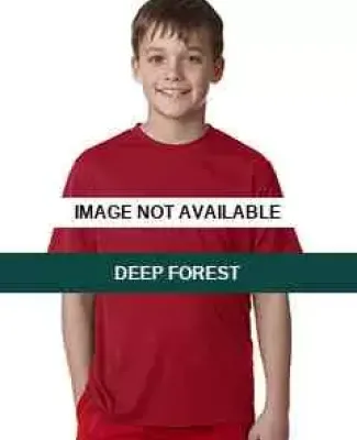 H482Y Hanes Youth Cool DRI Deep Forest