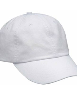 Adams KO101 Kids Optimum Dad Hat in White