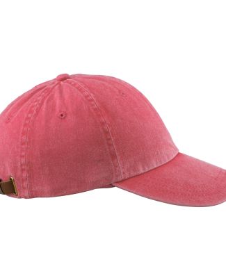 Adams LP101 Twill Optimum Dad Hat in Nautical red