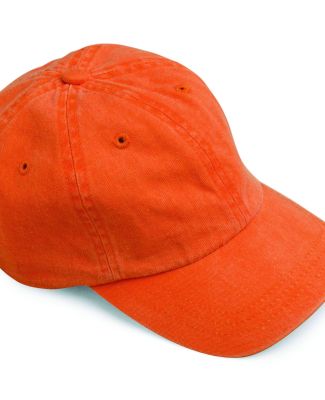 Adams LP101 Twill Optimum Dad Hat in Tangerine