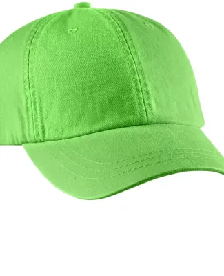 Adams LP101 Twill Optimum Dad Hat in Neon green