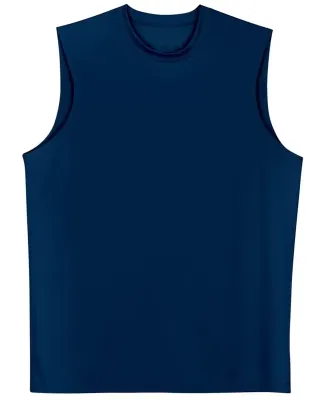 N2295 A4 Cooling Performance Muscle Shirt NAVY