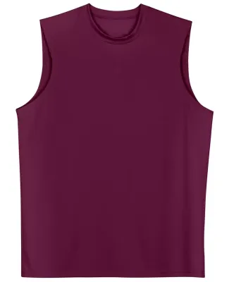 N2295 A4 Cooling Performance Muscle Shirt MAROON