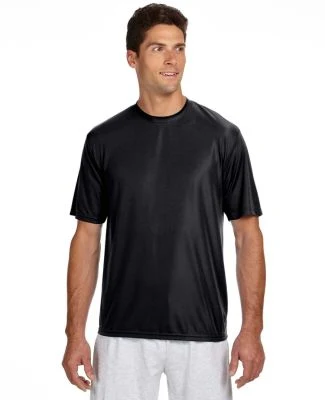 A4 N3142 Adult Cooling Performance Crew Tee in Black