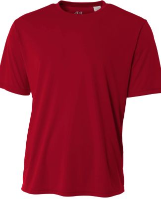 A4 N3142 Adult Cooling Performance Crew Tee in Cardinal