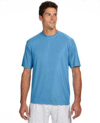 A4 N3142 Adult Cooling Performance Crew Tee in Light blue