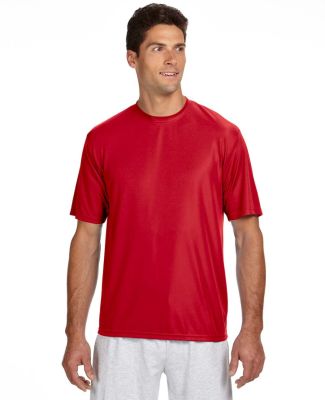 A4 N3142 Adult Cooling Performance Crew Tee in Scarlet