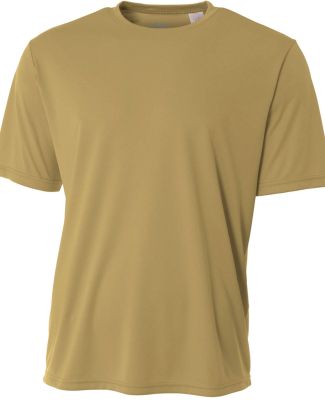 A4 N3142 Adult Cooling Performance Crew Tee in Vegas gold