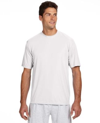 A4 N3142 Adult Cooling Performance Crew Tee in White