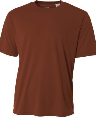 A4 N3142 Adult Cooling Performance Crew Tee in Texas orange