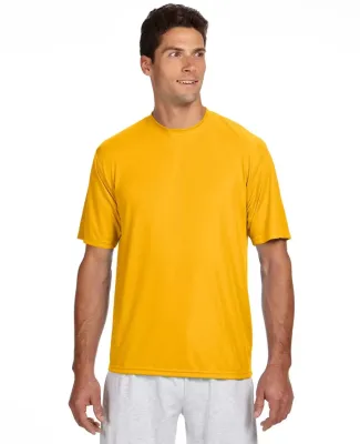 N3142 A4 Adult Cooling Performance Crew Tee GOLD