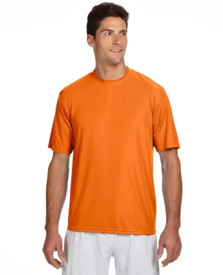 N3142 A4 Adult Cooling Performance Crew Tee SAFETY ORANGE