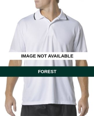 N3173 A4 Adult Basic Moisture Management Polo Forest
