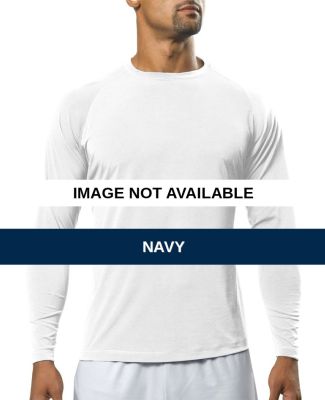 N3214 A4 2-way Stretch Long Sleeve Performance Tee Navy