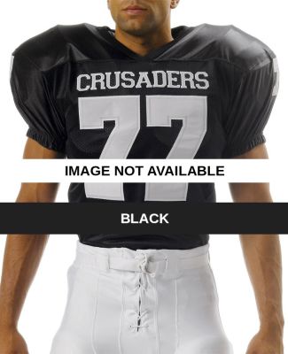N4136 A4 Adult Game Jersey BLACK