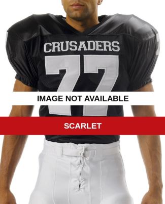 N4136 A4 Adult Game Jersey SCARLET