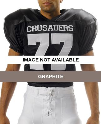 N4136 A4 Adult Game Jersey GRAPHITE