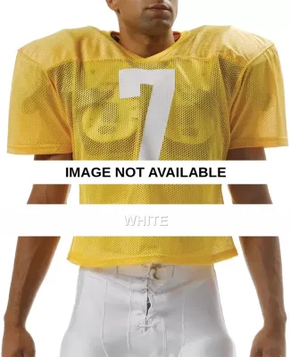N4139 A4 Adult Practice Jersey WHITE