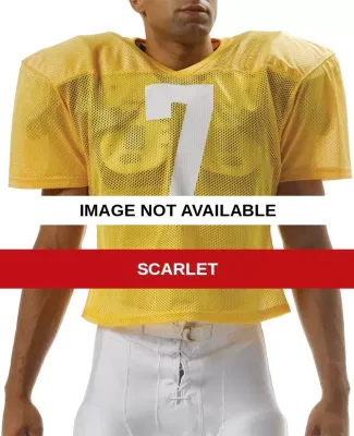 N4139 A4 Adult Practice Jersey SCARLET