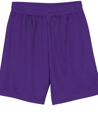 N5184 A4 7 Inch Adult Lined Micromesh Shorts PURPLE