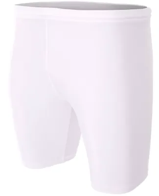 N5259 A4 Compression Short WHITE