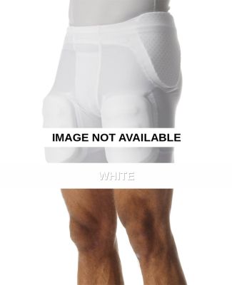 N5298 A4 Adult Integrated Football Girdle White