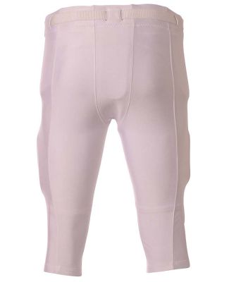 N6141 A4 Adult Game Pant Football White